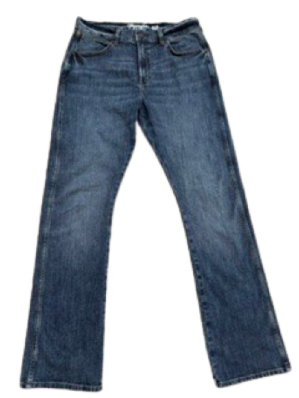 Wrangler Retro Slim Fit Bootcut Jeans Med Wash Blue Denim 34 X 35 (tag 34 X 36)